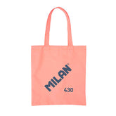 BOLSA TELA MILAN TOTE BAG SINCE 1918 ROSA | MILAN DISEÑO
